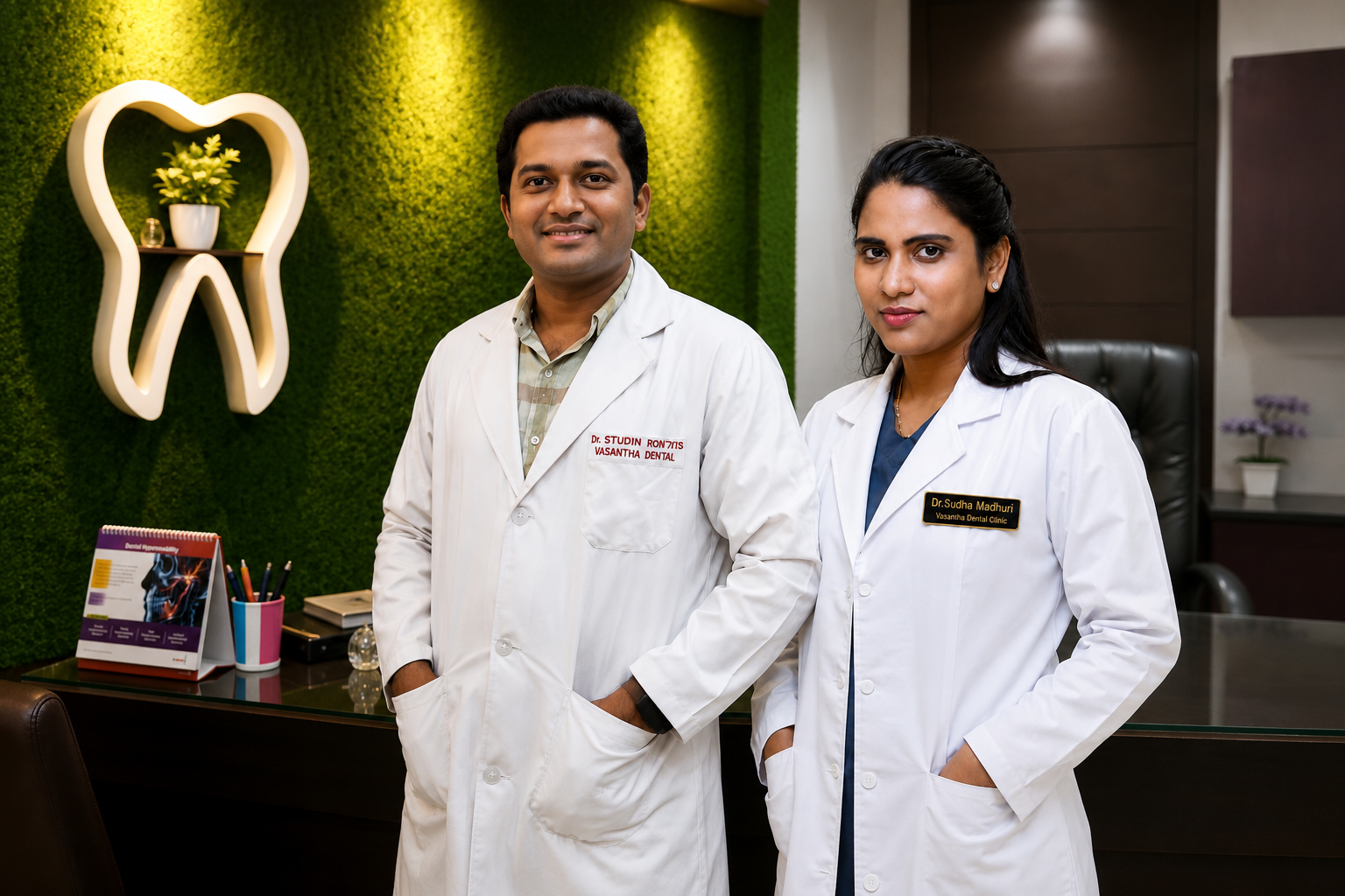 Modern dental operatory at Vasantha Dental Clinic in MVP Colony Visakhapatnam